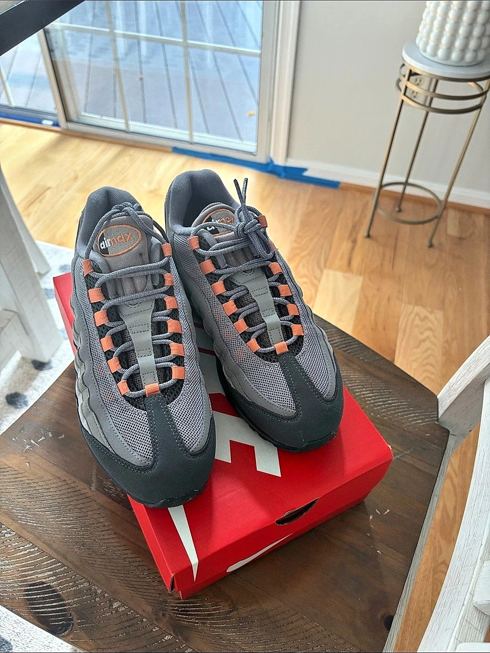Nike Air Max 95 Men's Gray & Orange US 8